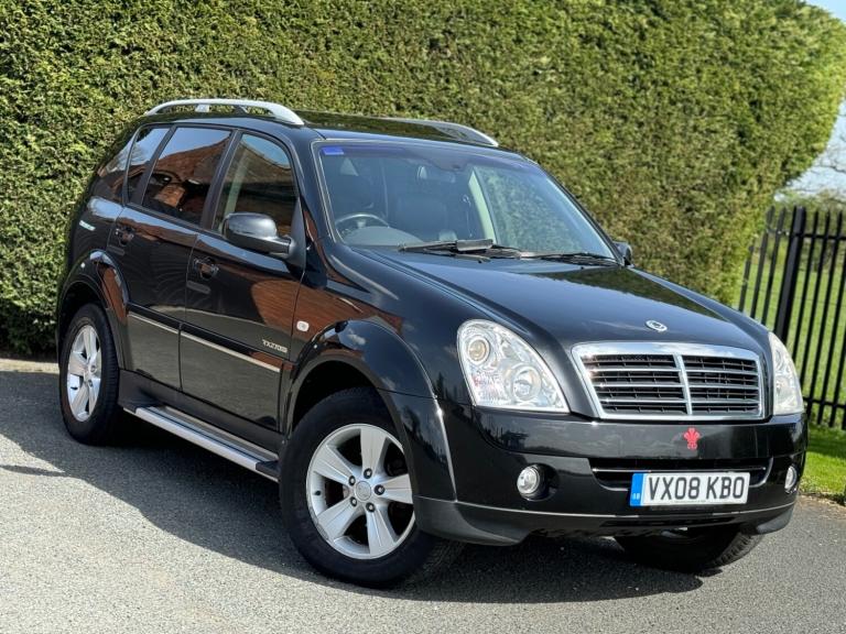 2008 SSANGYONG REXTON 2.7 DIESEL (MERCEDES ENGINE) AUTOMATIC, 1 OWNER FROM NEW !