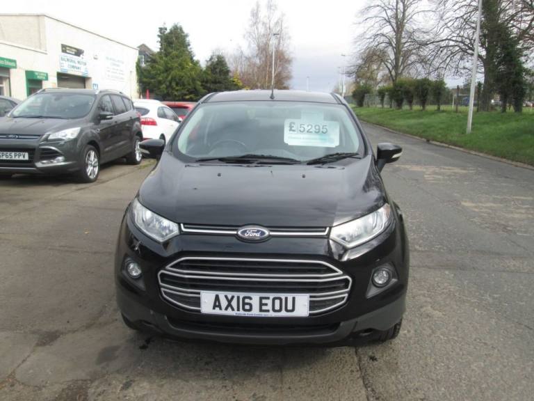 2016 Ford Ecosport 1.5 Zetec SUV 5dr Petrol Manual 2WD Euro 5 (112 ps) HATCHBACK Petrol Manual