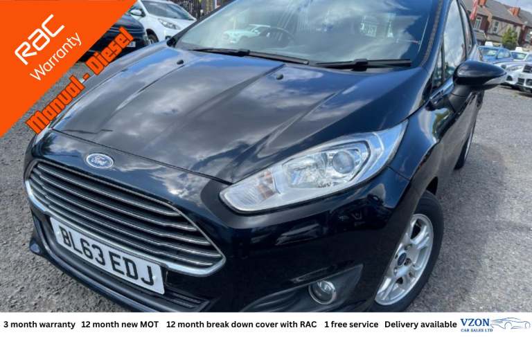 2014 Ford Fiesta ZETEC ECONETIC TDCI 5-Door Diesel