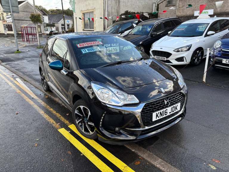 2016 DS Automobiles DS 3 1.2 PureTech Elegance 3dr EAT6 HATCHBACK Petrol Manual