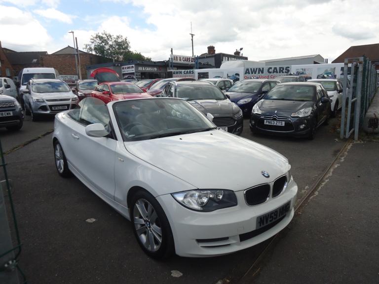 2009 BMW 1 Series 125i SE 2dr Step AUTOMATIC ONLY 10K MILEAGE (218HP) CONVERTIBLE Petrol Automatic