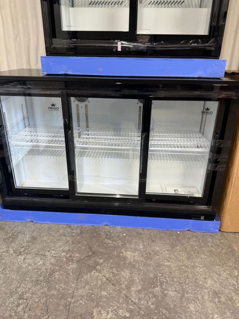 New Frigo Back Bar Coolers –  & Triple Door Options
