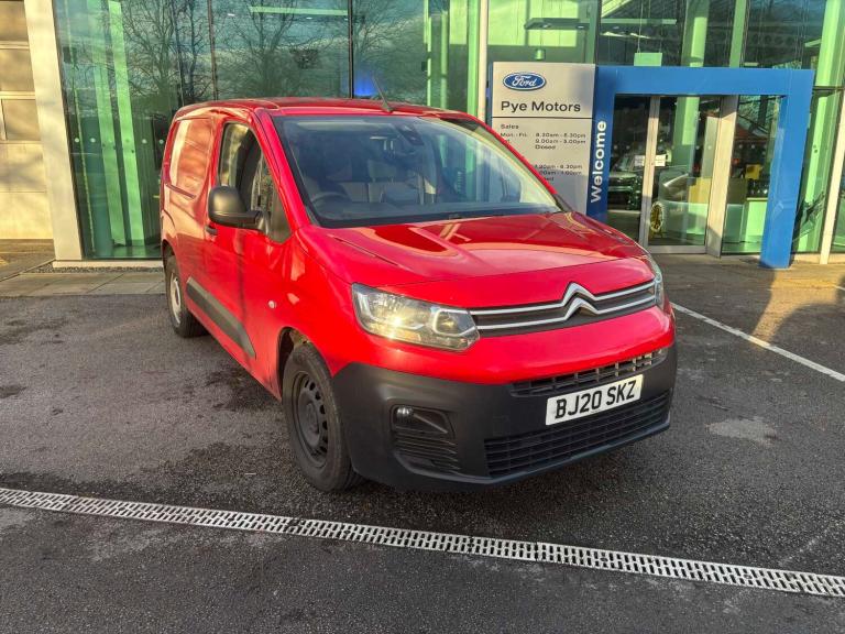 2020 Citroen Berlingo 1.5 BlueHDi 1000Kg Enterprise 100ps Van Diesel Manual