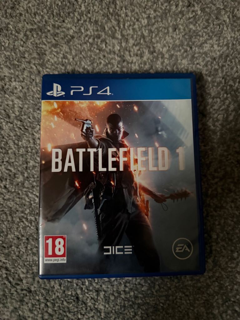 Battlefield 1 ps4 game 