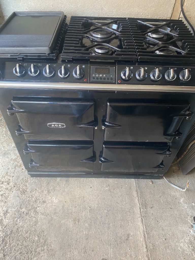 Aga 6-4 100cm dual fuel range cooker 
