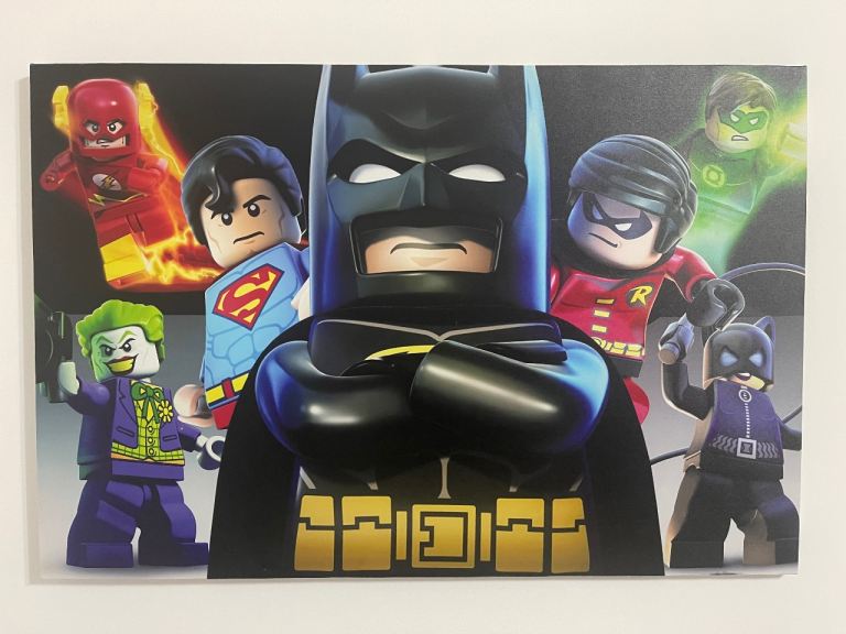 Large Wall Art Canvas The Lego Batman Movie
