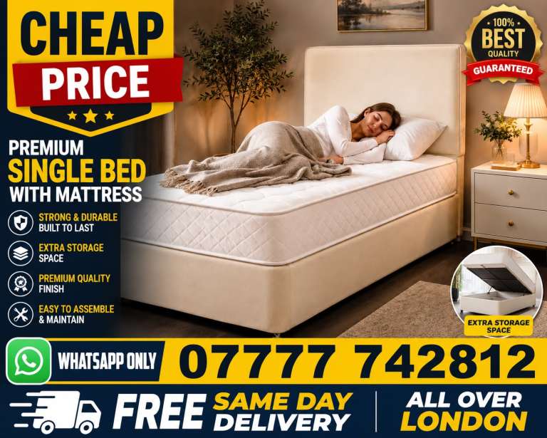 SINGLE, KING OR SUPER KING SIZE BED AND MATTRESS (gfdgsf)