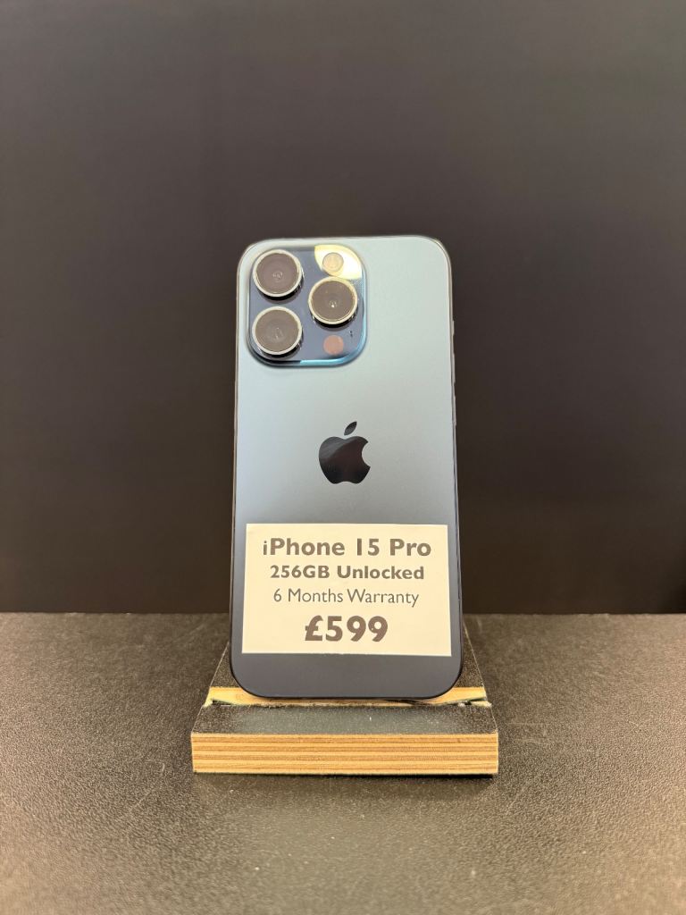 iPhone 15 Pro 256GB Unlocked 6 Months Warranty Black Friday Deal