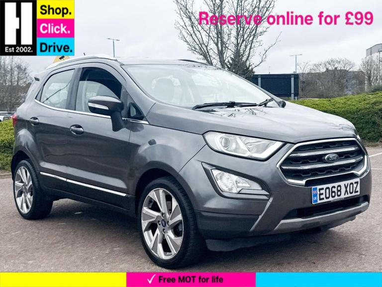 2018 Ford Ecosport 1.0T EcoBoost Titanium SUV 5dr Petrol Auto Euro 6 (s/s) (125 ps) HATCHBACK Pet...