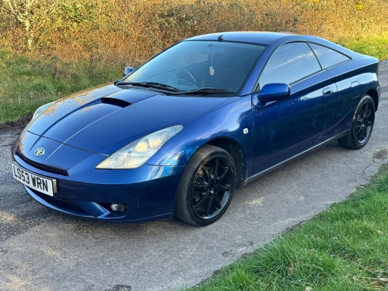 2004 Toyota Celica 1.8 VVT-i 3dr Petrol Manual Blue 99k ULEZ Free Solid 