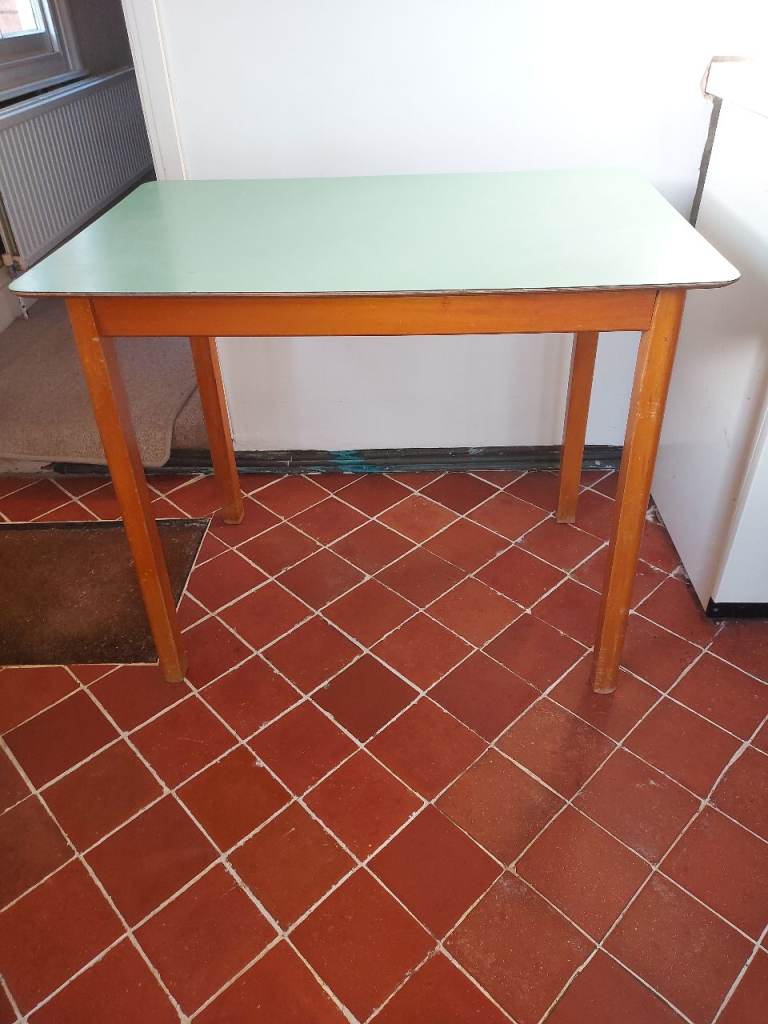 Mid Century Formica Topped Kitchen/Craft Table