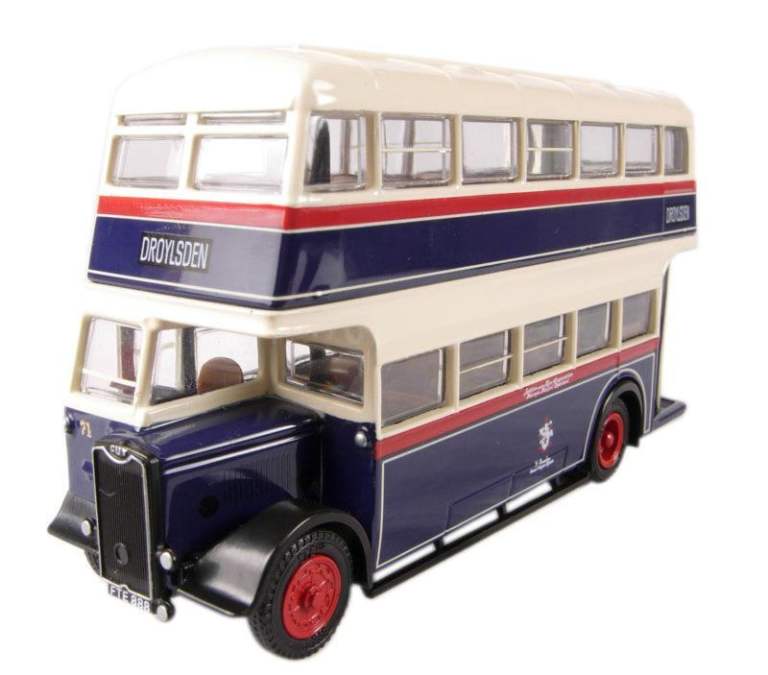 SCALE MODEL BUS Ashton-Under-Lyne WARTIME Guy Arab