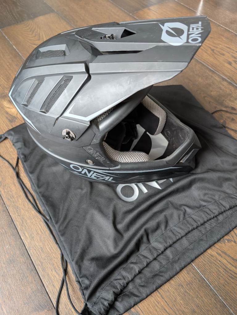 O'Neal 'Backflip' Full Face Downhill Bike Helmet – Dark Grey, Very Good Condition