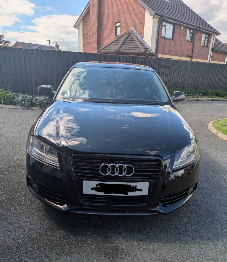 Audi A3  S line , 2litre TDI 2010 half leather seats , great condition. 