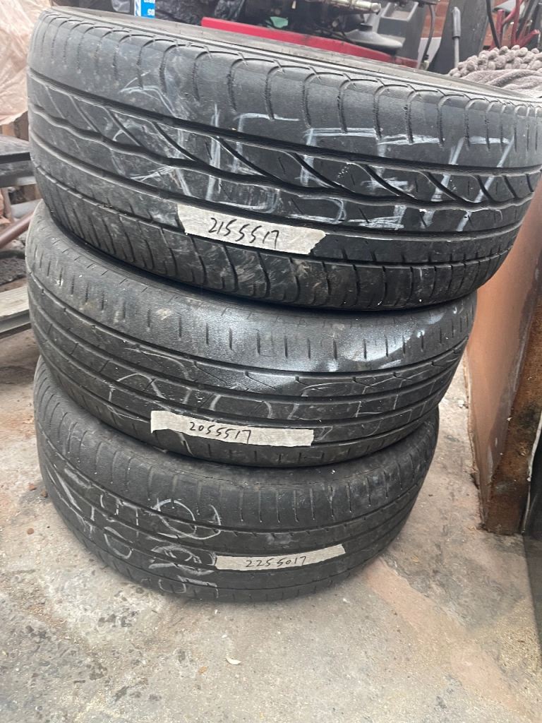 image for 225/215/205/17/3 tyres only 