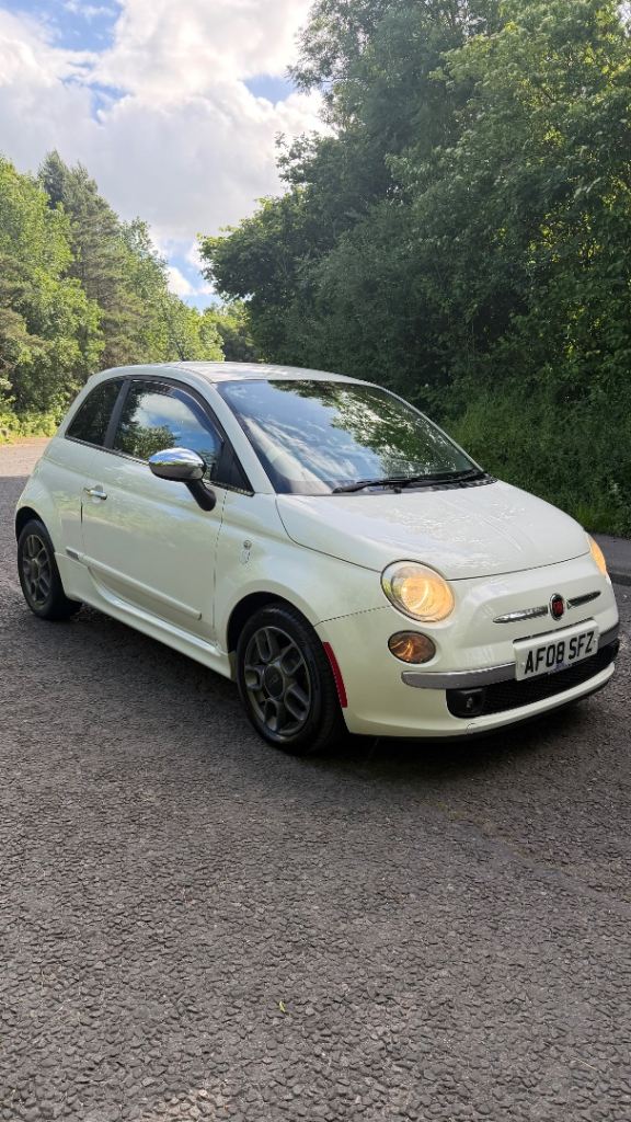 Fiat, 500, Hatchback, 2008, Manual, 1242 (cc), 3 doors