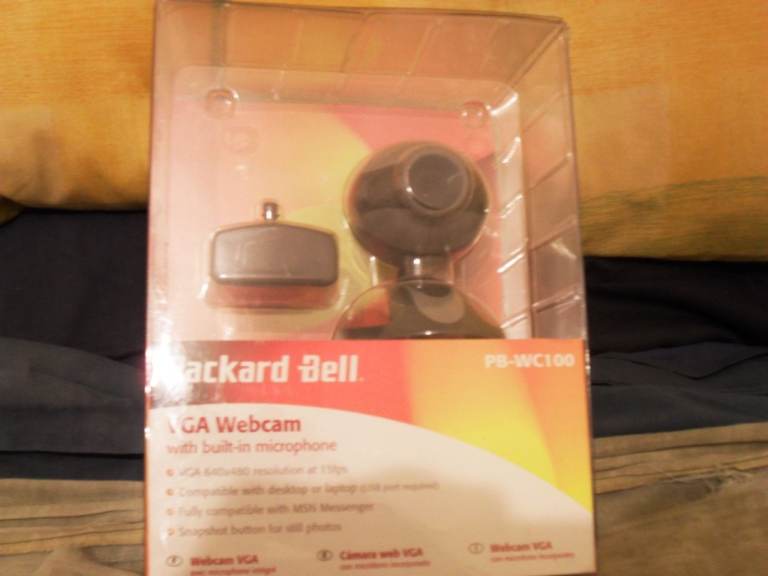 packard bell webcam pb-wc100 retro