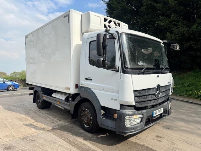 2017 17 Mercedes Atego 816 EURO 6 14FT G&A FREEZER BOX Barn doors