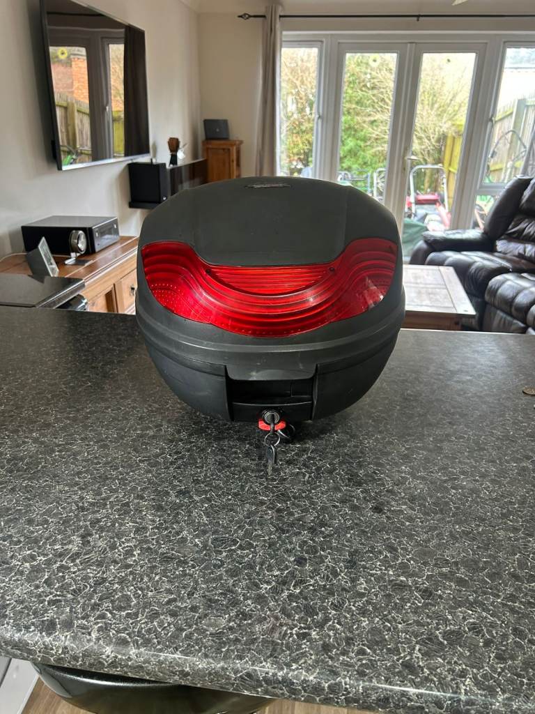 Lextek motorcycle top box 