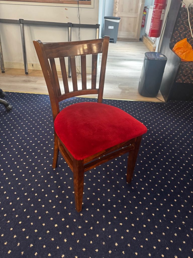 13 Like new chairs from a pub. £30 each will sell separately. 