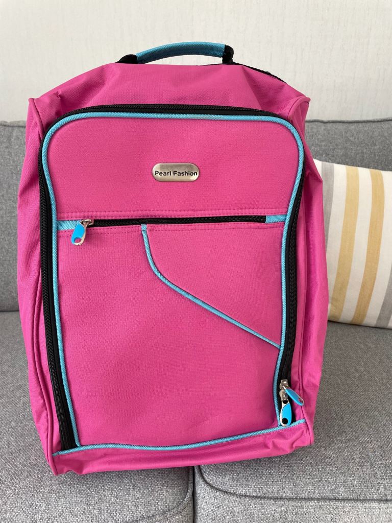 Trolley Cabin Bag, Brand New, Pink.
