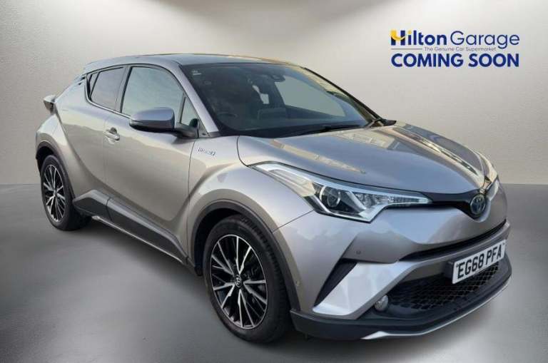 2019 Toyota C-HR 1.8 VVT-h Excel SUV 5dr Petrol Hybrid CVT Euro 6 (s/s) (122 ps) PARKING PAC HATC...