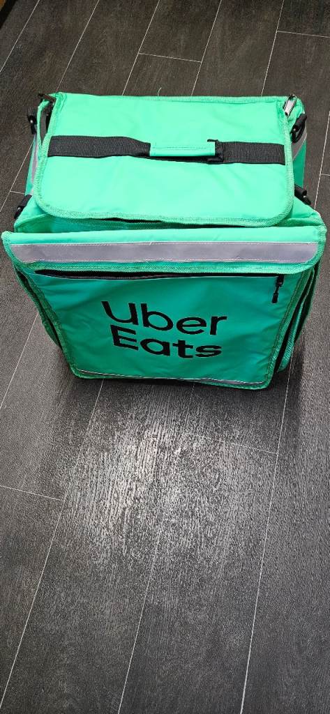 Uber eats food bag