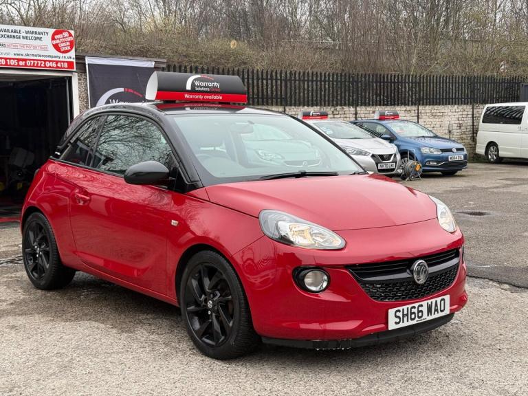2016 Vauxhall ADAM 1.2i Energised 3dr HATCHBACK PETROL Manual