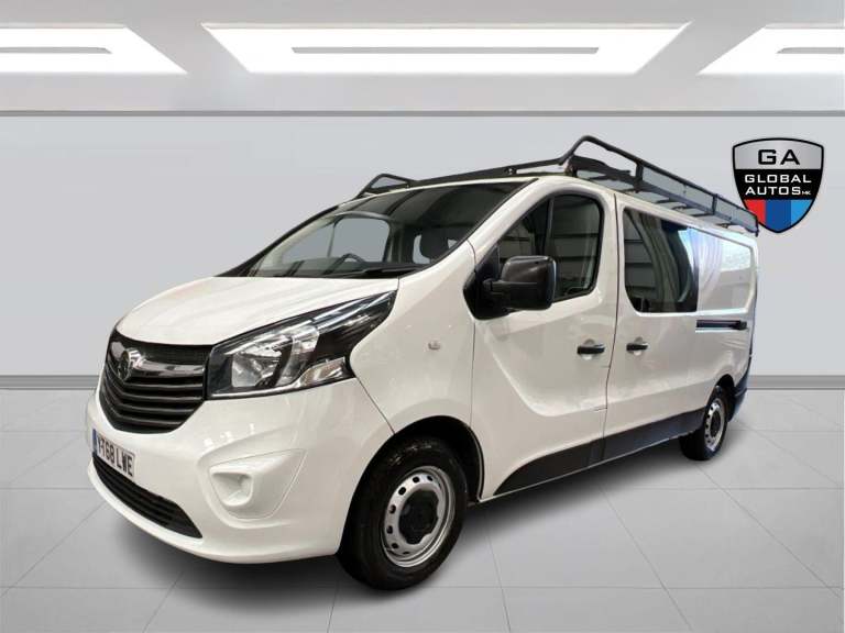 2018 Vauxhall Vivaro 2900 1.6CDTI 120PS H1 DoubleCab PANEL VAN DIESEL Manual