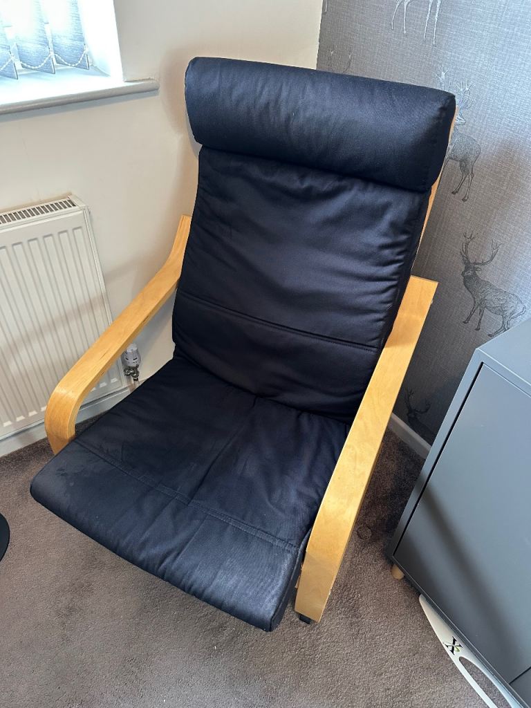 IKEA Poang Armchair & Footstool