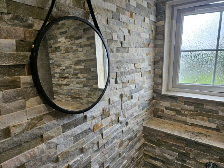 Oyster Quartz Natural Stone Wall Cladding 