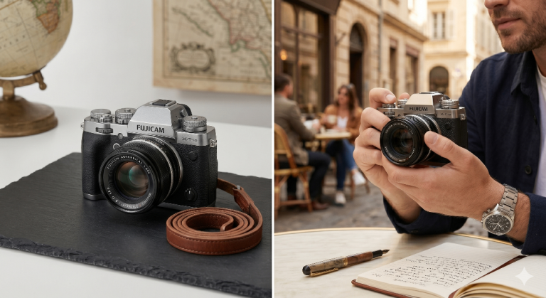 Fujifilm X-T30 Camera with Lens and Strap – Good Condition