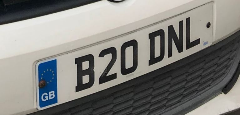 Cherished Number Plate 