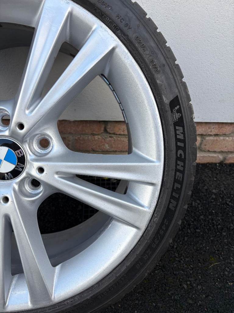 BMW F20-F21 Rear Wheel Rim Alloy Double Spoke Rim Style 385 8J 18" ET:52 