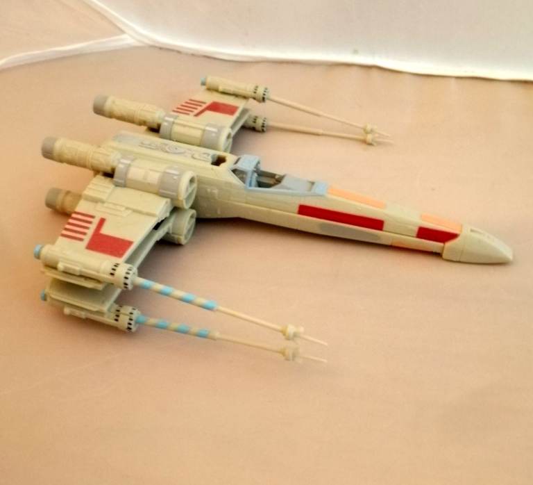 Revell Star Wars X-Wing & Starfighter Built Model Kits - No Box or Instructions