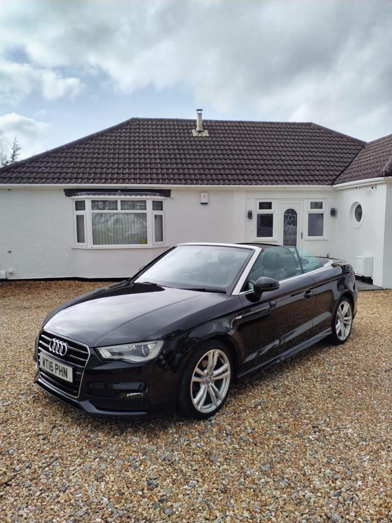 2016 Audi A3 Cabriolet 1.4 TFSI CoD S line Convertible 2dr Petrol S Tronic Euro