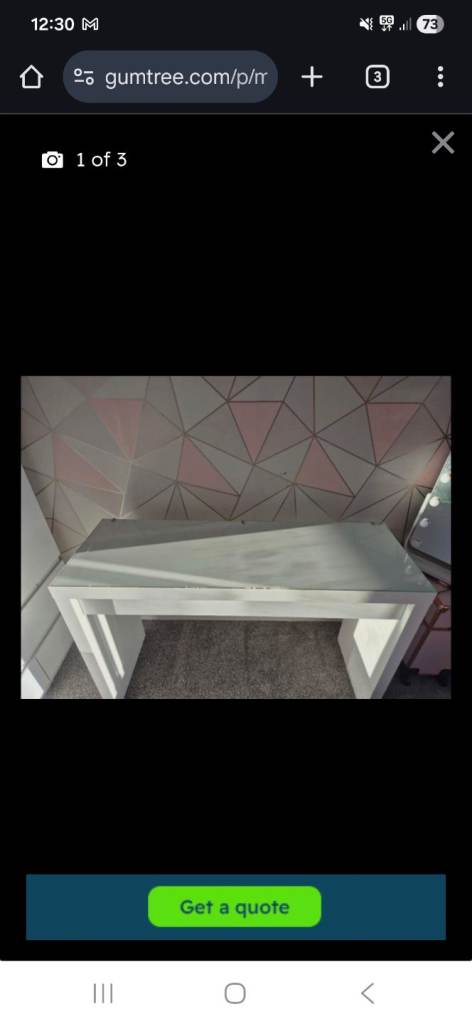 Make up desk / vanity table