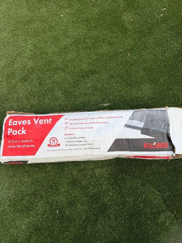 All in one kit Eaves ventilation