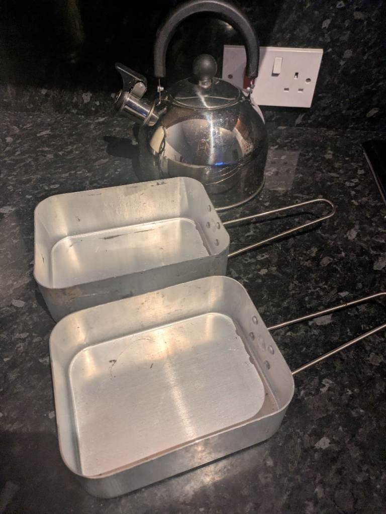 Camping kettle and pots