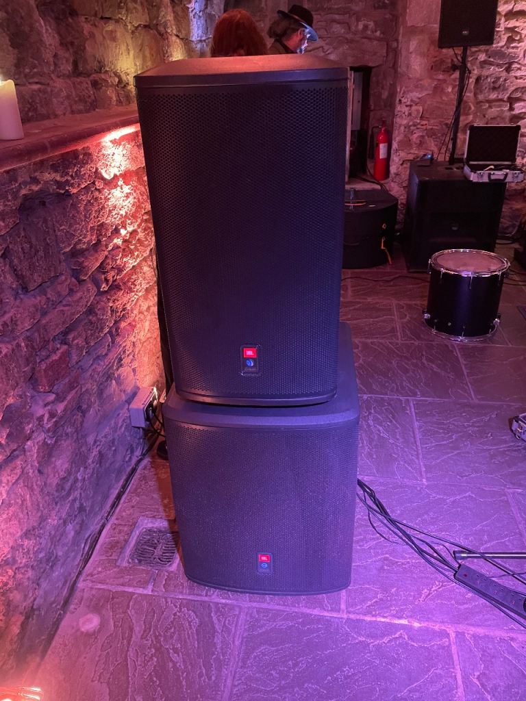 JBL PA System with EV Monitors 