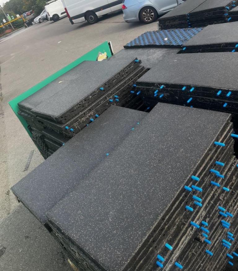 Heavy Duty Gym Rubber Mats 40mm 