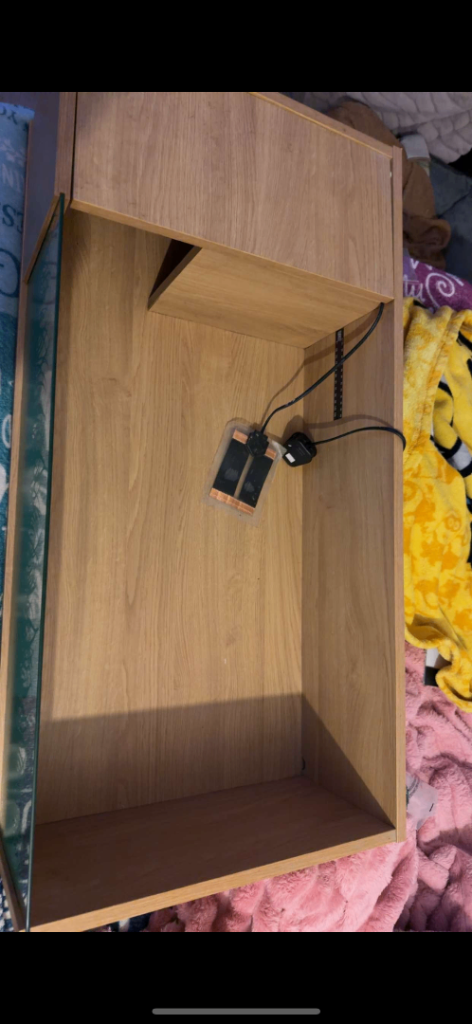 Tortoise table and heat mat