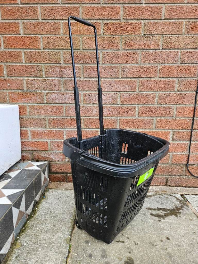 Free Wheeled Basket.