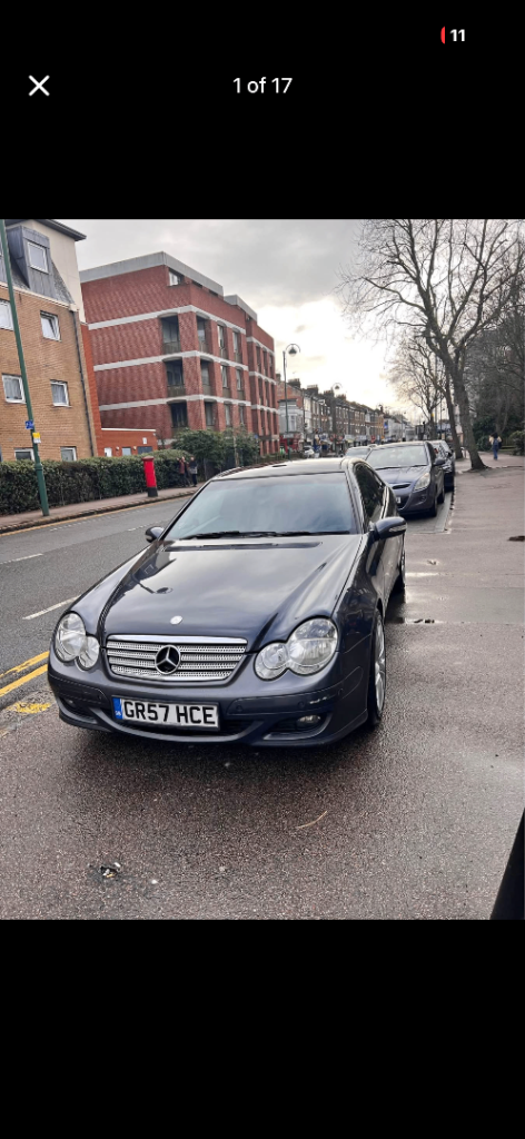 Mercedes-Benz, C CLASS, Coupe, 2008, Semi-Auto, 1796 (cc), 3 doors