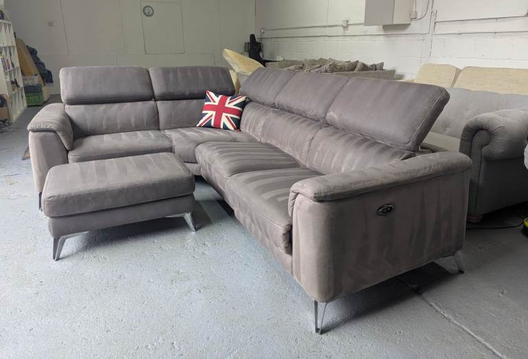 DFS Tahiti Corner Sofa Power Recliner (FREE DELIVERY)