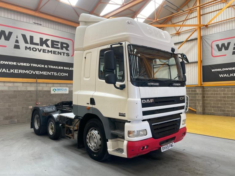 DAF CF85 FTP SPACE CAB EURO 5, 6X2 TRACTOR UNIT – 2009 – RV59 FWG
