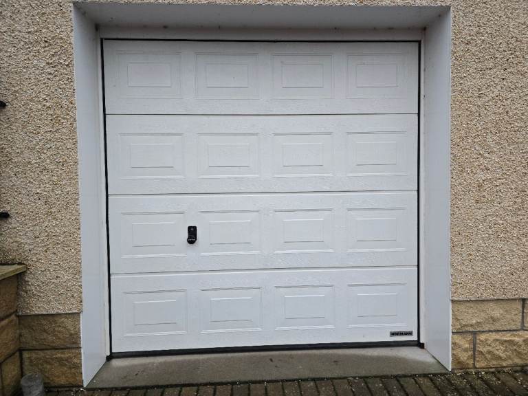 2 x Hormann manual sectional garage door