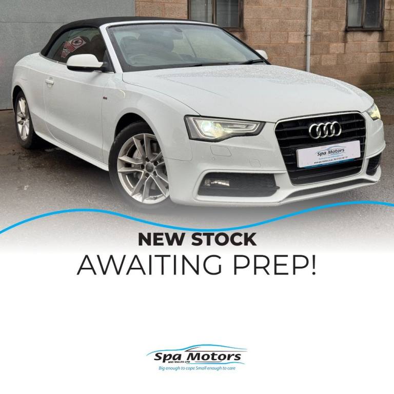 2012 Audi A5 2.0T FSI S Line 2dr Multitronic CONVERTIBLE PETROL Automatic