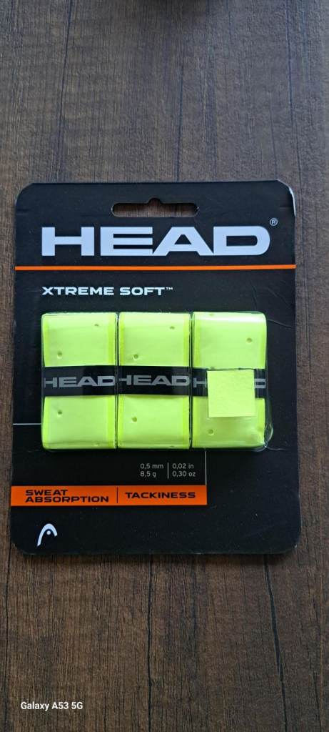Brand New - HEAD Xtreme Soft Tour - Tennis Grips - New- Pack of 3 - 4x Packs for £10