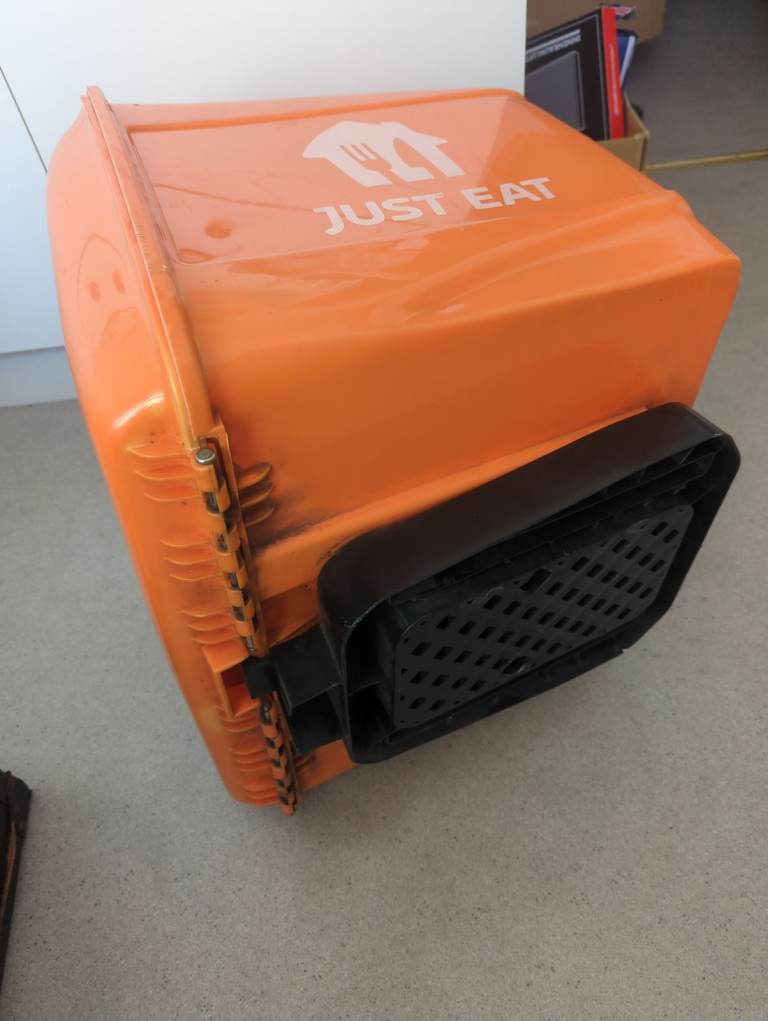 Just Eat Courier Food Delivery Bike Motorcycle Top Box